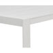 Merano 90 X 40 inch White Outdoor Dining Table